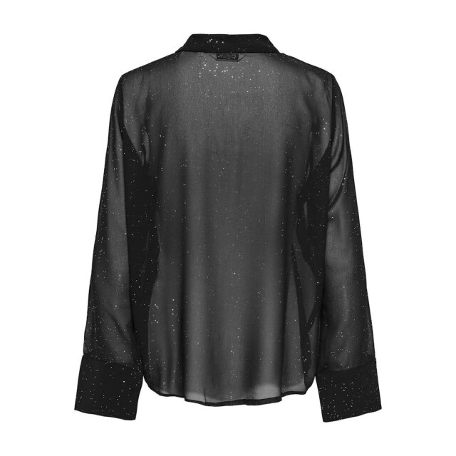 Only Onlstar life l/s grace glitter shirt wvn black/the 15360319-177911001 large