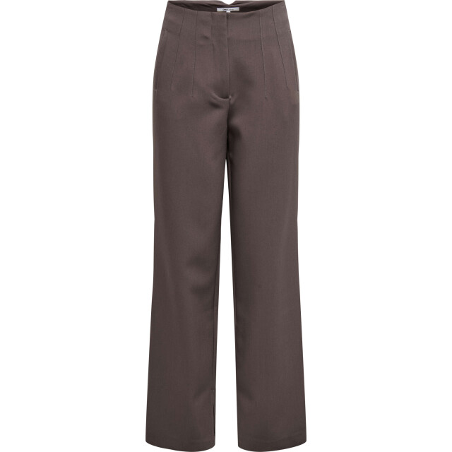 Only Onlraven life hw str slit pant tlr chocolate marti 15357255-286415 large