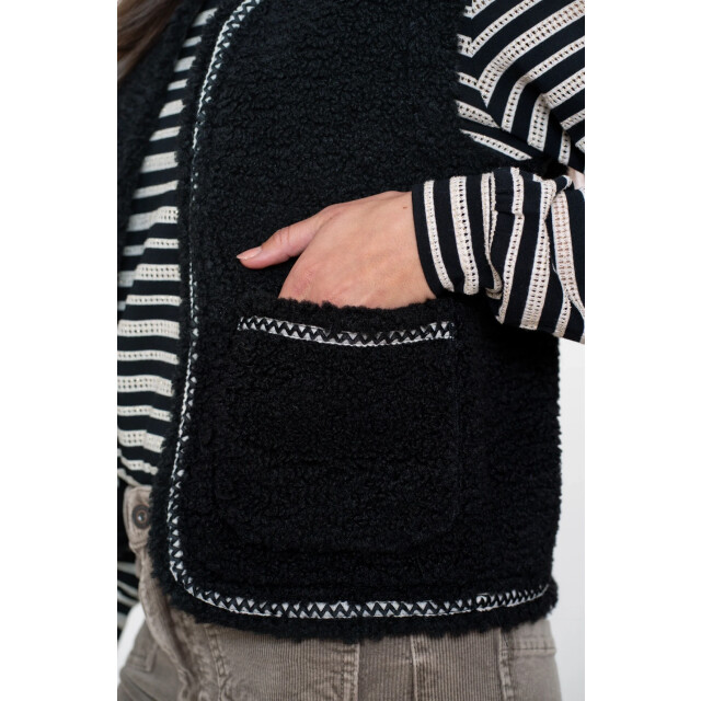 Geisha 55541-19 gilet teddy embroidery 55541-19 Gilet teddy embroidery large