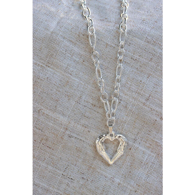 Label Kiki K.ex.027.2 sisi necklace silver K.EX.027.2 Sisi necklace silver large
