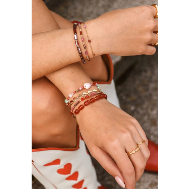 Label Kiki K.sa.275.1 half heart bracelet K.SA.275.1 Half heart bracelet large