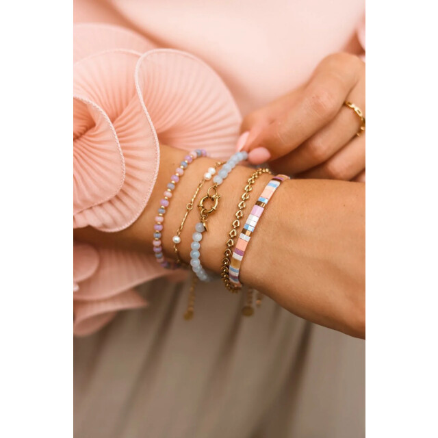 Label Kiki K.sa.215.1 baby shell bracelet K.SA.215.1 Baby shell bracelet large
