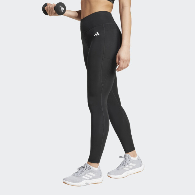 Adidas opt ess st 1/1 lange trainingslegging dames - 072855_990-M large