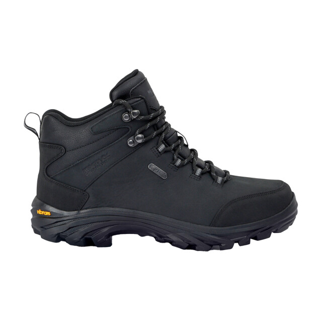 Regatta Grote buitenshuis heren burrell leren wandelschoenen UTRG3935_black large