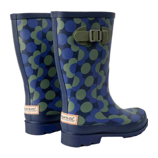 Regatta Dames orla kiely regen cloud mid calf wellington laarzen UTRG11089_blue large