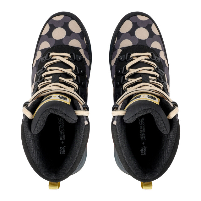Regatta Dames orla kiely birdy outdoor wandelschoenen UTRG11192_blackwhite large