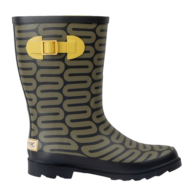 Regatta Dames orla kiely regen cloud mid calf wellington laarzen UTRG11089_olive large
