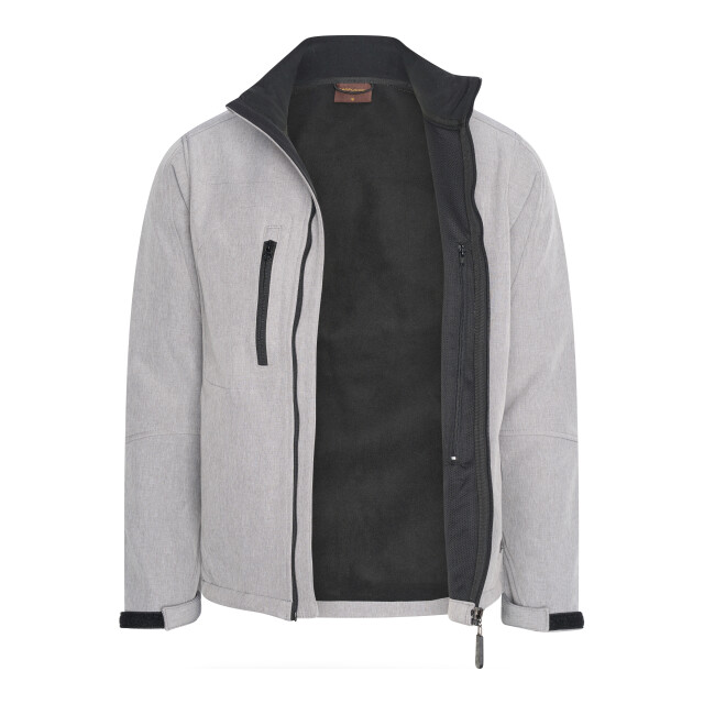 Cappuccino Italia Softshell zip jacket cap-sof-zi-gry-XXL large