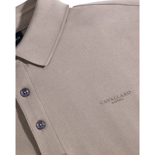 Cavallaro Cavallaro basso polo long sleeve 106535-001-XXL large