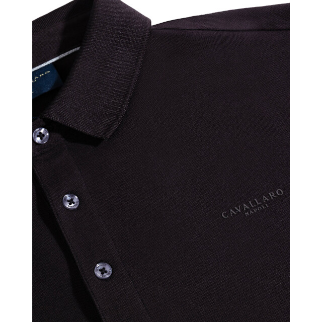 Cavallaro Cavallaro basso polo long sleeve 106536-001-M large