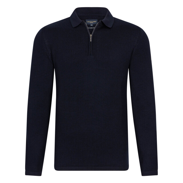 Cavallaro Cavallaro polo long sleeve 106560-001-M large