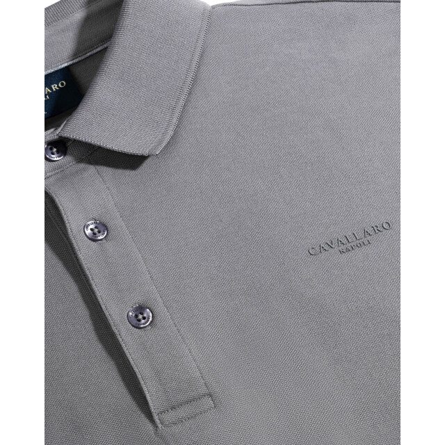 Cavallaro Cavallaro basso polo long sleeve 106537-001-M large