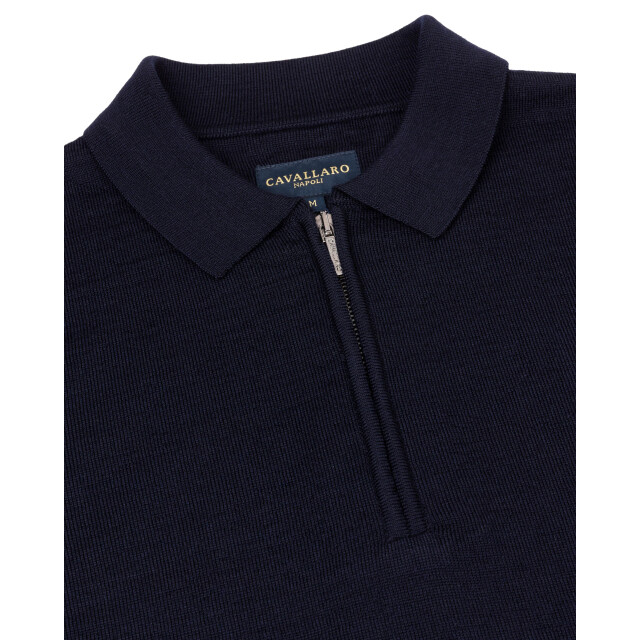 Cavallaro Cavallaro polo long sleeve 106560-001-M large