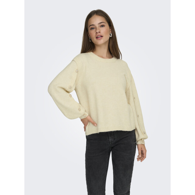 Only Onlrene life ls button o-neck cs kn 15358576 large