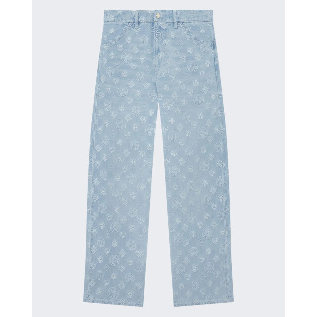 Casablanca Heren relaxed-fit monogram jeans M-AW25-TR-356-01 Denim large