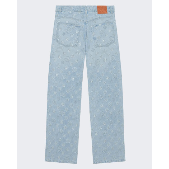 Casablanca Heren relaxed-fit monogram jeans M-AW25-TR-356-01 Denim large