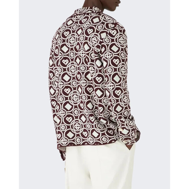 Casablanca Heren monogram shirt M-AW25-KW-1093-01 large