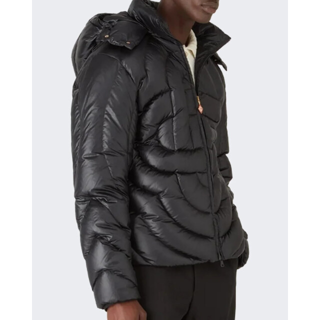 Casablanca Heren mens cc quilted puffer jacket M-AW25-OT-140-01 Nylon large