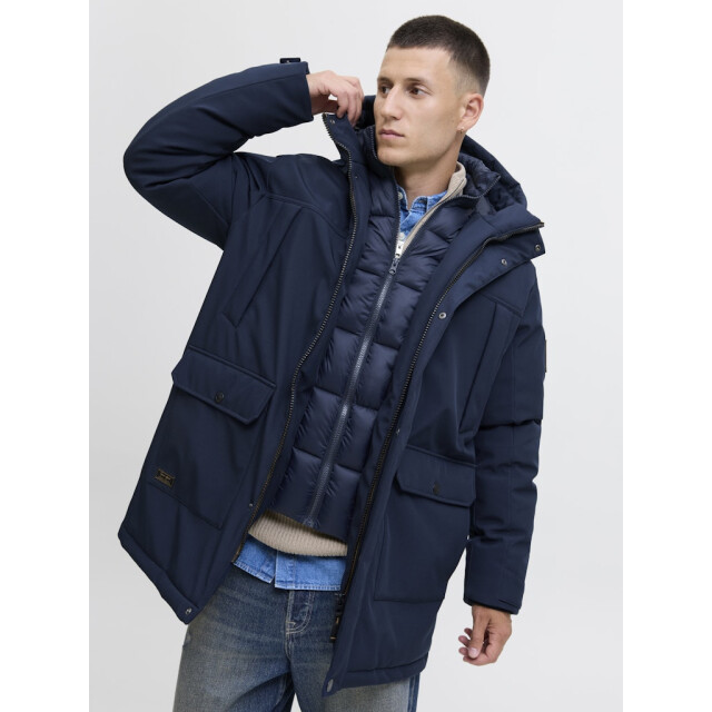 Jack & Jones Jjfinn softshell parka navy 5509.37.0007 large
