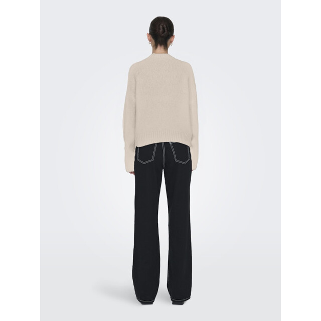 Jacqueline de Yong Jdykilian flower ls pullover knt ecru dessin 4219.08.0016 large