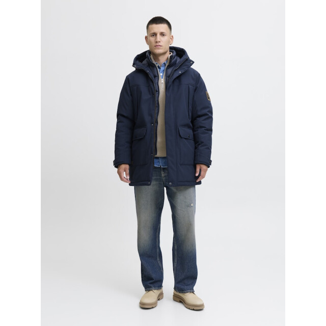 Jack & Jones Jjfinn softshell parka navy 5509.37.0007 large