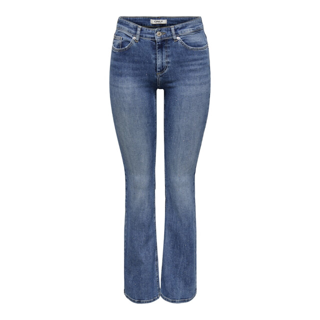 Only Onlblush mw fla rhineston dnm tai885noos blue denim 4105.35.0152 large