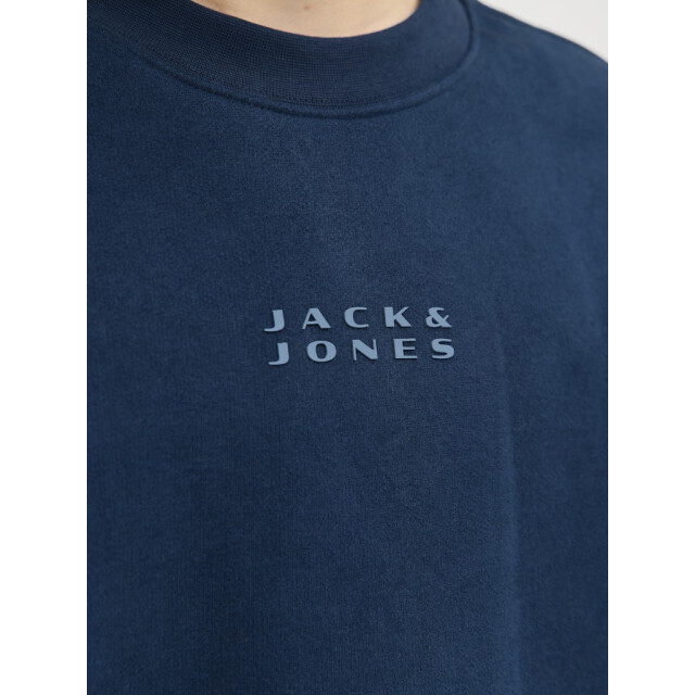 Jack & Jones Jcopoint sweat badge crew neck bf jnr navy 3209.37.0013 large