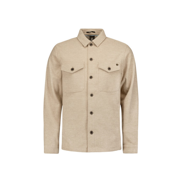 No Excess Overshirt button closure melange zand 5309.04.0001 large