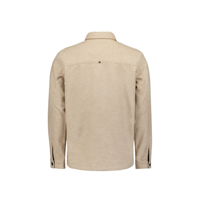 No Excess Overshirt button closure melange zand 5309.04.0001 large