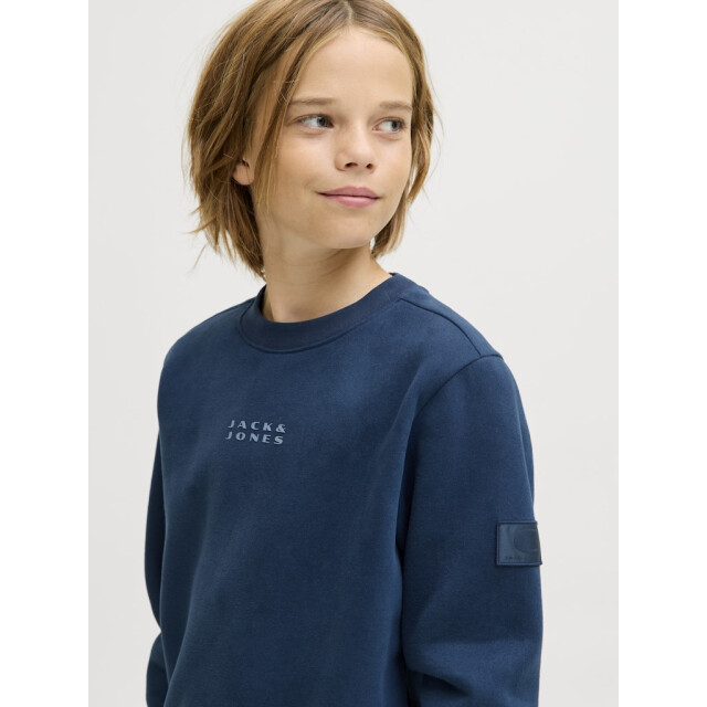 Jack & Jones Jcopoint sweat badge crew neck bf jnr navy 3209.37.0013 large