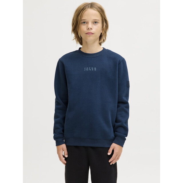 Jack & Jones Jcopoint sweat badge crew neck bf jnr navy 3209.37.0013 large