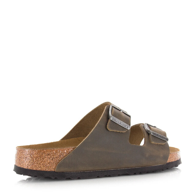 Birkenstock Arizona | faded khaki platte sandalen unisex 1027039 large