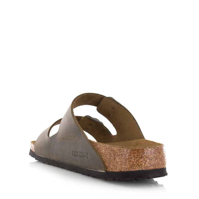 Birkenstock Arizona | faded khaki platte sandalen unisex 1027039 large