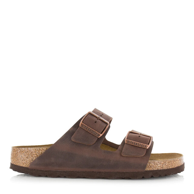 Birkenstock Arizona habana platte sandalen unisex 52533 large
