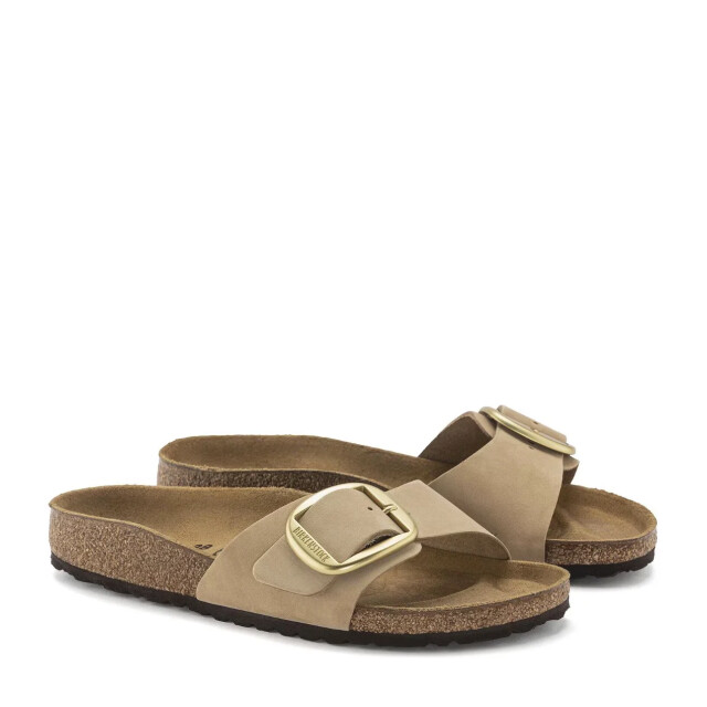 Birkenstock madrid big buckle sandalen platte sandalen dames 1024009 narrow large