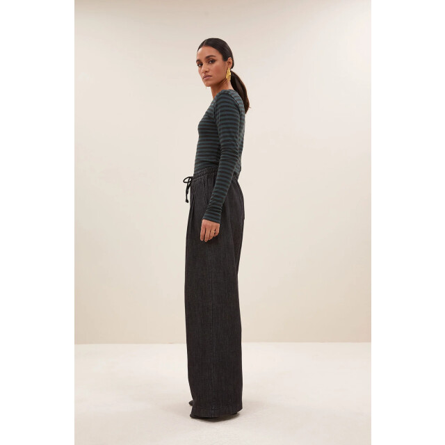 By-Bar Amsterdam 25511018 basic melange stripe top 25511018 Longsleeve melange stripe large