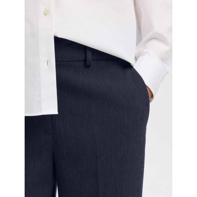Selected Femme slfrita mw wide pant dark sap mel n 16090234 dark sapphire 06541.240.0056 large