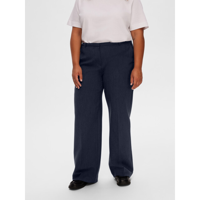Selected Femme slfrita mw wide pant dark sap mel n 16090234 dark sapphire 06541.240.0056 large