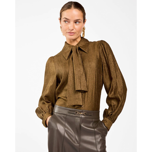 Aaiko Blouse lange mouw veronne tie vis 5 Aaiko Blouse lange mouw VERONNE TIE VIS 5 large