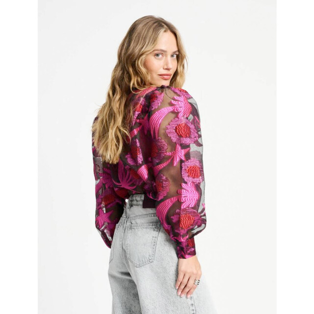 Pom Amsterdam Blouse lange mouw sp9383 Pom Amsterdam Blouse lange mouw SP9383 large