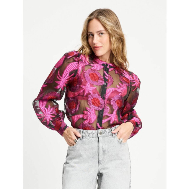 Pom Amsterdam Blouse lange mouw sp9383 Pom Amsterdam Blouse lange mouw SP9383 large