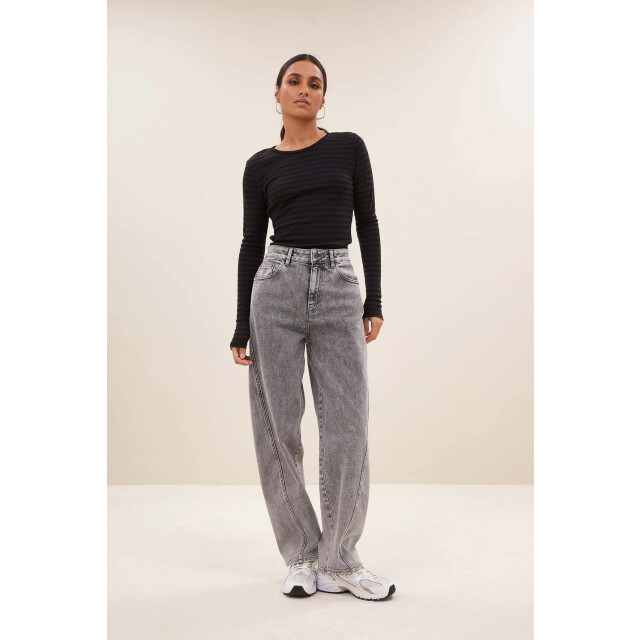 By-Bar Amsterdam 25511018 longsleeve melange stripe 25511018 Longsleeve melange stripe large