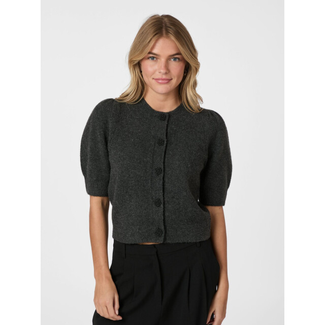 Neo Noir trudy deco knit cardigan 164514 1 antracite melange 06741.980.0016 large Neo Noir trudy deco knit cardigan 164514 1 antracite melange 06741.980.0016 large