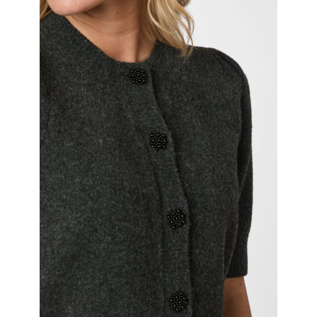 Neo Noir trudy deco knit cardigan 164514 1 antracite melange 06741.980.0016 large Neo Noir trudy deco knit cardigan 164514 1 antracite melange 06741.980.0016 large