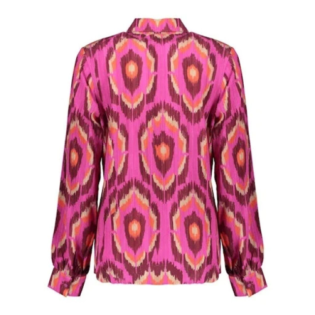Geisha 53635-20 420 blouse print pink/fuchsia 53635-20 420 large