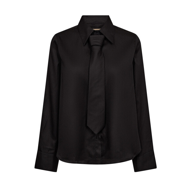 Mos Mosh 175680 801 mosmosh mm ayen stripe shirt black 175680 801 large