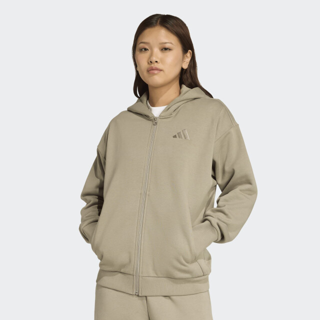 Adidas w all szn fz hd hoodie dames - 072862_300-L large