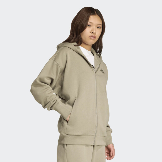 Adidas w all szn fz hd hoodie dames - 072862_300-L large