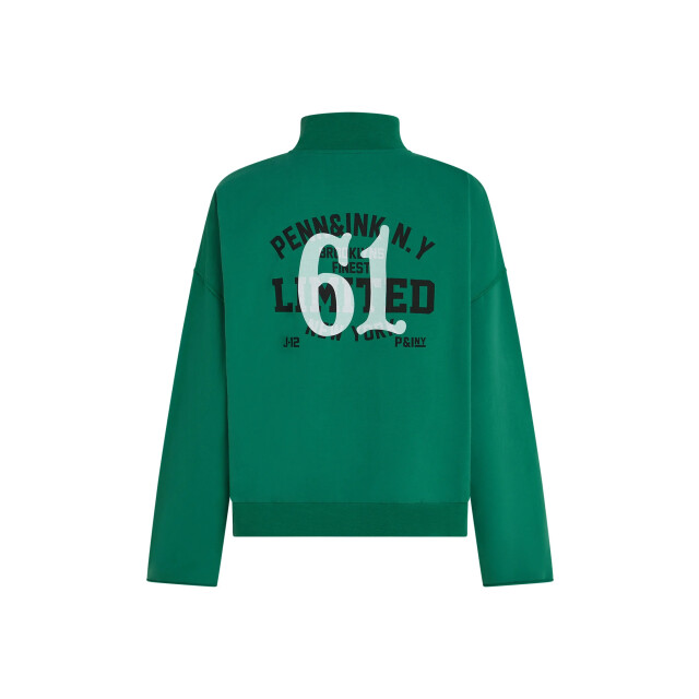 Penn & Ink W25f1764ltd 40-90 penn&ink sweater print green black W25F1764LTD 40-90 large