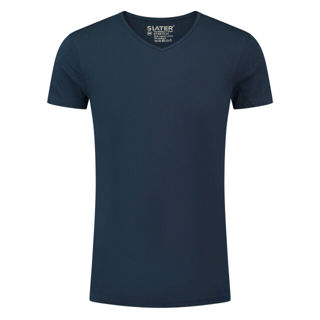 Slater Stretch t-shirt v-hals 2-pack 044473-000-XL large